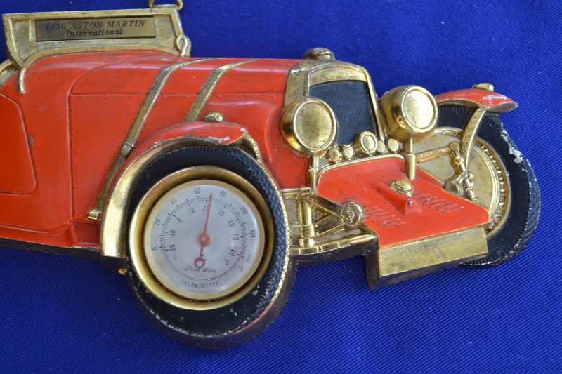 1930's Aston Martin International Wall Thermometer