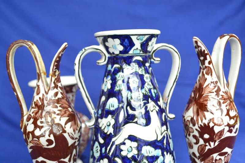Ikaros Pottery - Rhodes Greece Hand Made  Vases and Pitchers