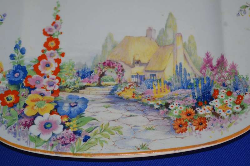 Hampton England Cake Plate - 2 x Genuine Lord Nelson Bowls