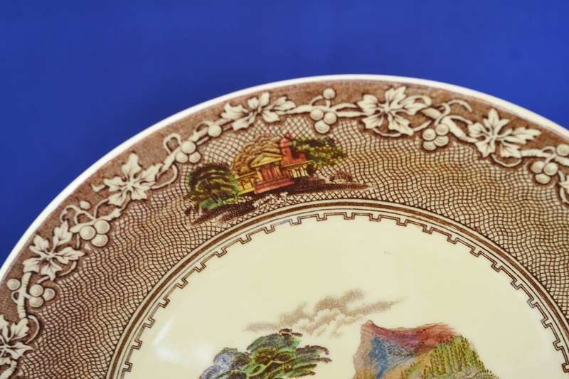 Antique Royal Staffordshire Pottery - Jenny Lind Tea for Two set - 9 Pieces