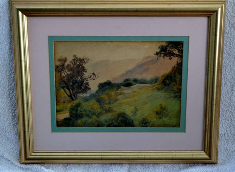 A Pair of Watercolour Landscape Paintings