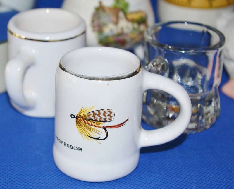 Assorted Miniature Mugs, Ornaments, and Timers - 10 Pieces