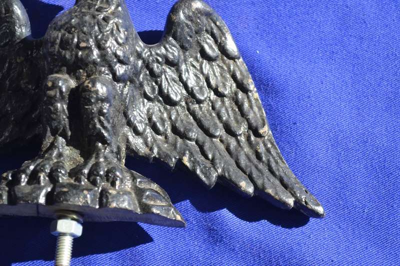 Vintage Metal Eagle Emblem