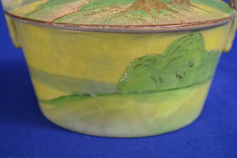 Antique Lidded Porcelain Bowl