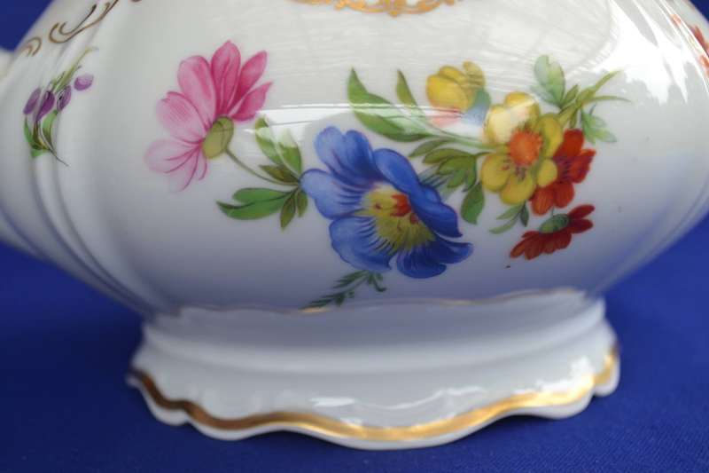 Vintage Reichenbach Porcelain Tea Pot Germany