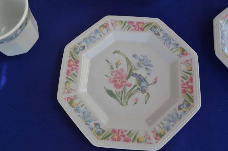 Sea Gull Fine China Jian Shiang Part Tea Set Vintage
