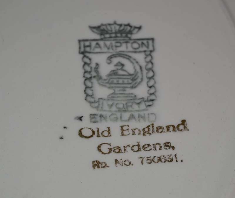 Hampton England Cake Plate - 2 x Genuine Lord Nelson Bowls