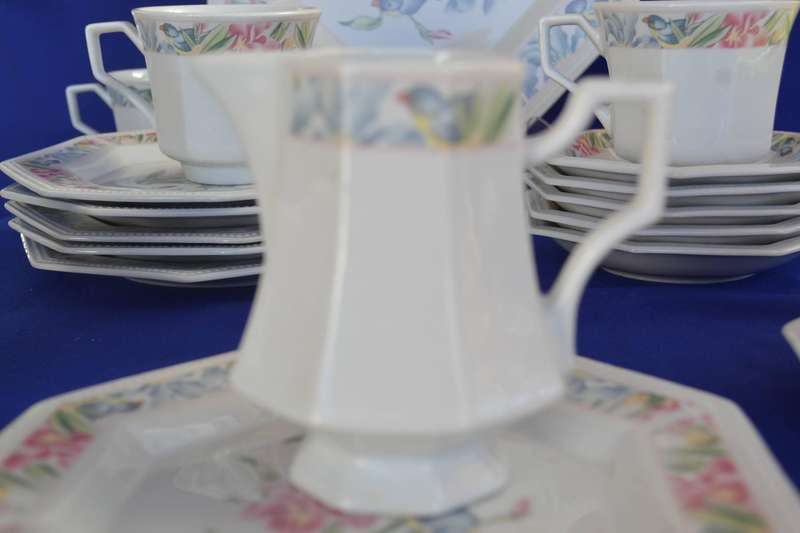 Sea Gull Fine China Jian Shiang Part Tea Set Vintage