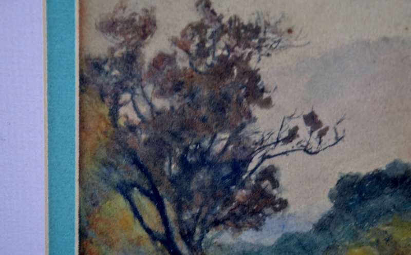 A Pair of Watercolour Landscape Paintings