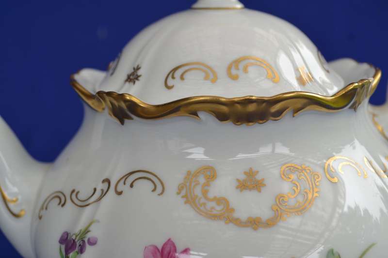 Vintage Reichenbach Porcelain Tea Pot Germany