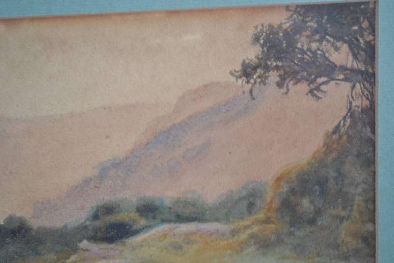 A Pair of Watercolour Landscape Paintings