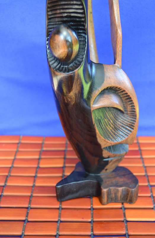 Ethnic Abstract Wooden Sculpture