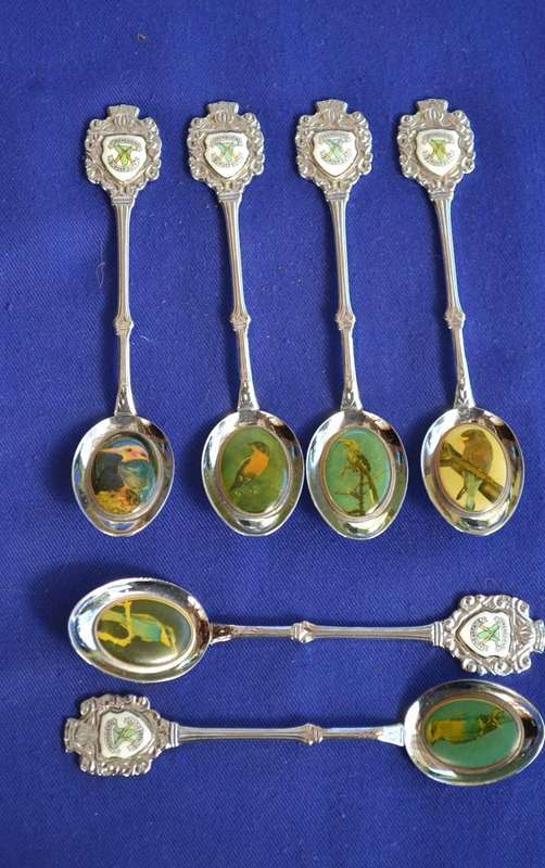 South African Border Duty / Grensdiens Collectable Spoons - Set of 6
