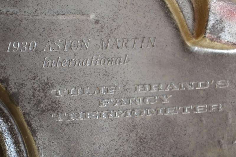 1930's Aston Martin International Wall Thermometer