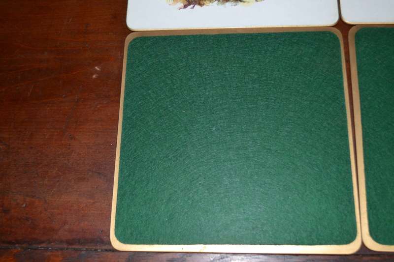 Vintage Boxed Set of 8 Sheraton Table / Place Mats Country Flowers