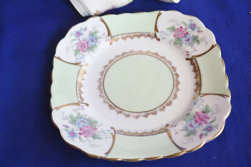 Assembled Vintage English Porcelain Trios - 12 Pieces