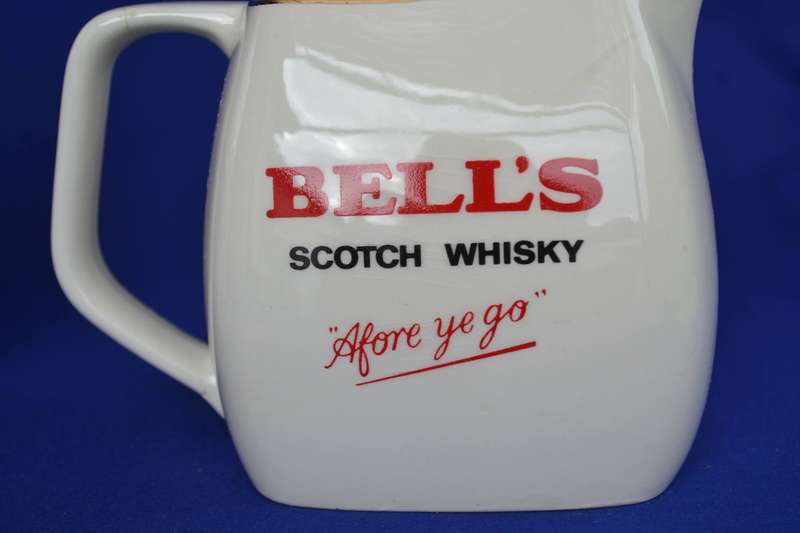 Hanky Banister Whisky book Decanter and Wade Bells Water Jug