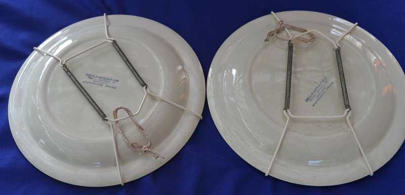 Vintage Midwinter Pottery Plates - October Pattern