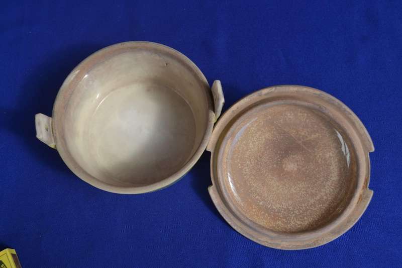 Antique Lidded Porcelain Bowl