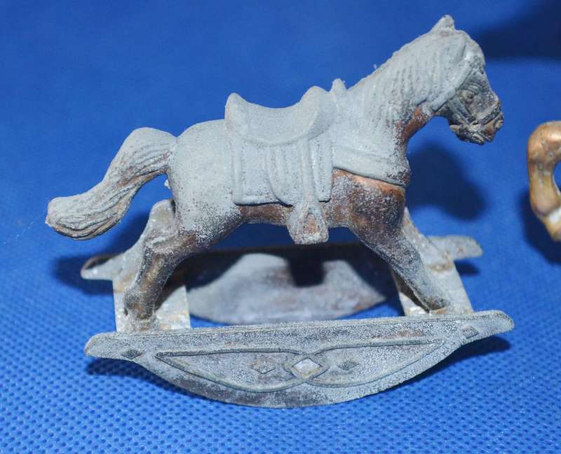 Assorted Brass and Metal Miniatures - 7 Pieces