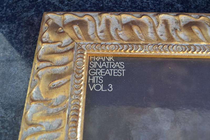 Frank Sinatra Vintage Vinyl Record Covers - Framed