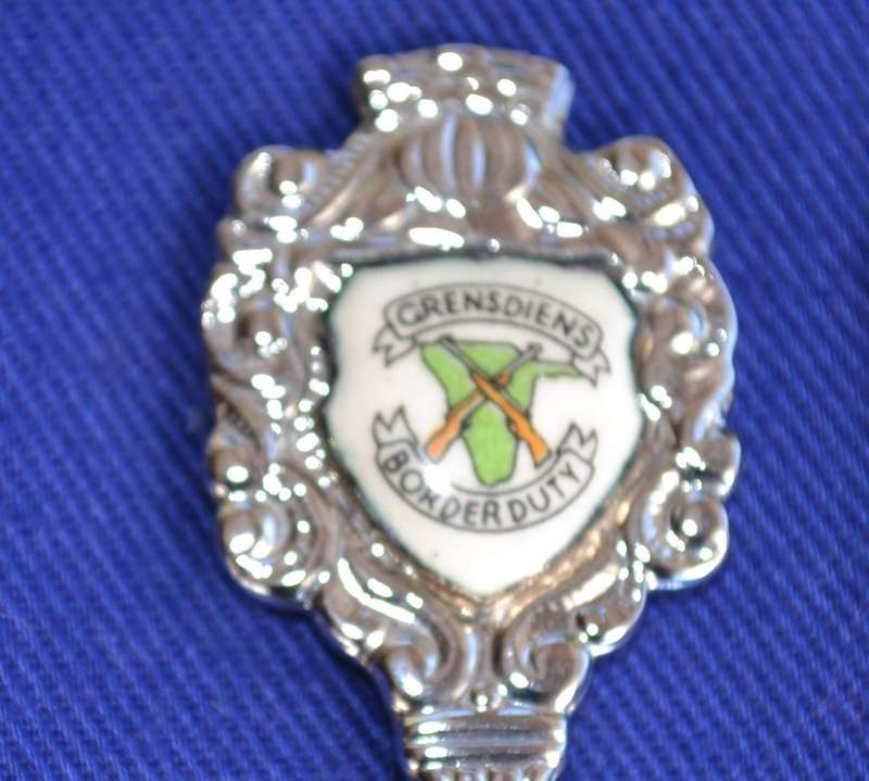 South African Border Duty / Grensdiens Collectable Spoons - Set of 6