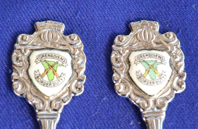 South African Border Duty / Grensdiens Collectable Spoons - Set of 6