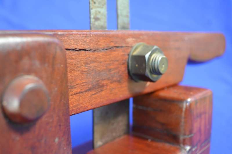 Vintage Wooden Biltong Cutter