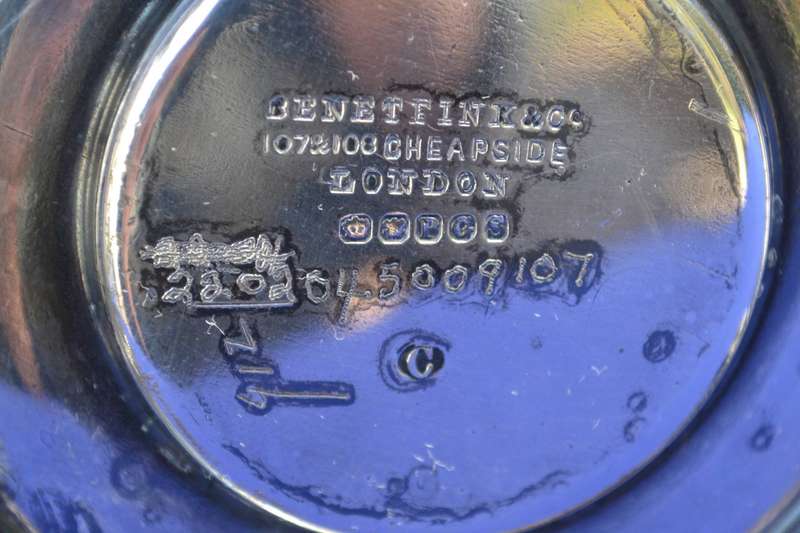 Antique Victorian Benetfink & Co England   Silver Plated Egg Coddler / Warmer