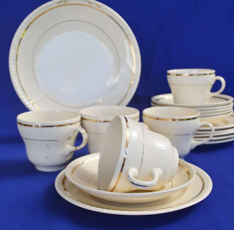 Swinnertons Staffordshire Harvest Part Tea Set - Vintage c1950's - 17 Pieces
