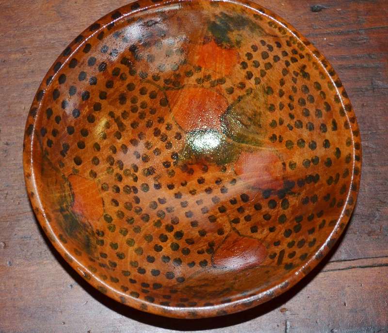 Small Hand painted East African bowl