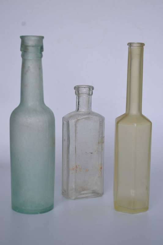 Assorted Vintage  Collectable bottles - 3 Pieces
