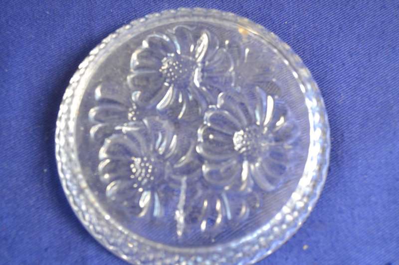Cristal d'Arques Breteuil Lead crystal Coasters and Twilight Crystal Candle Holders