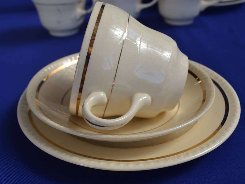 Swinnertons Staffordshire Harvest Part Tea Set - Vintage c1950's - 17 Pieces