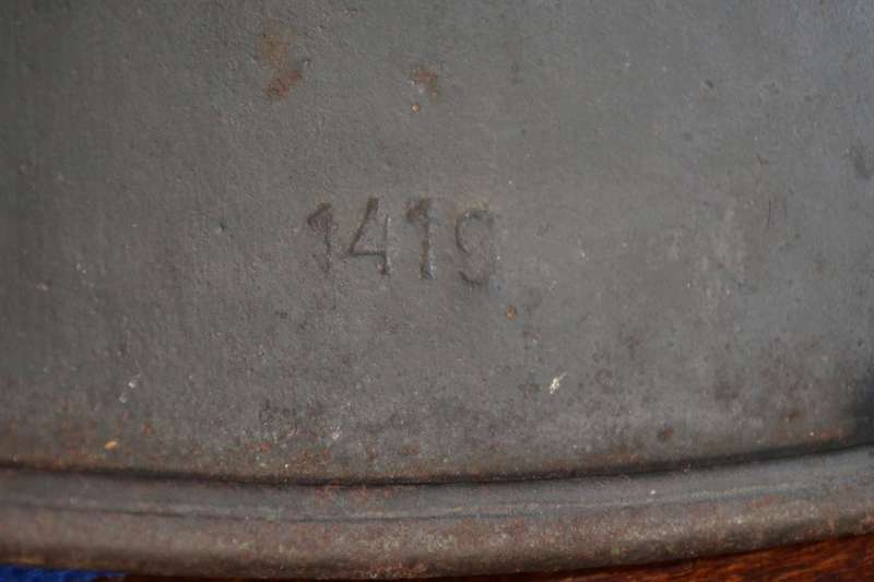 Original German WWII M40 Heer(Army) Helmet ET64