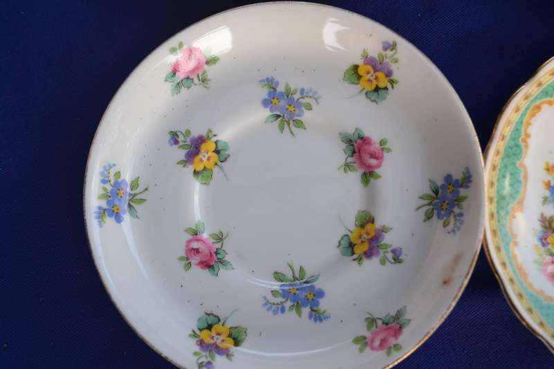 Assorted Vintage Saucers and Side Plates - Various Makers