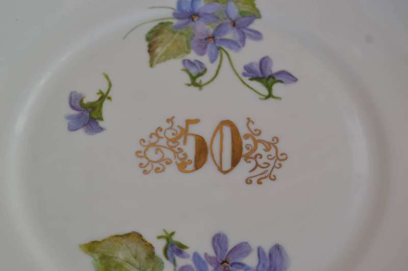 Duchess China and Hand Painted Cake Plates