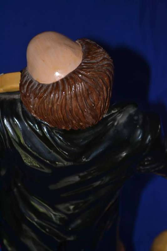 Large Ceramic Clown Playing the Violin