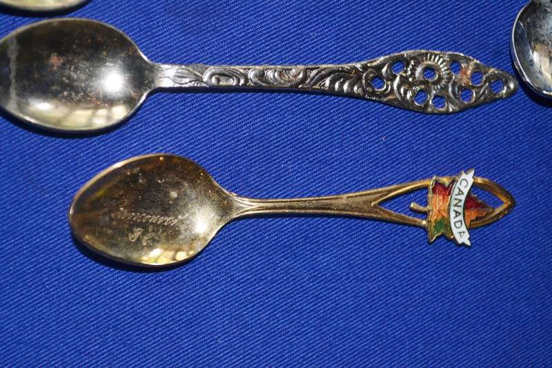 Assorted Vinrage Collectors Spoons and Forks  - 12 Pieces