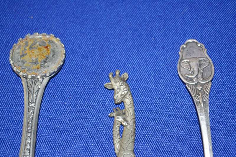 Vintage Collectors Spoons x 3