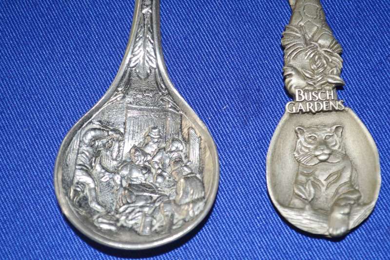 Vintage Collectors Spoons x 3