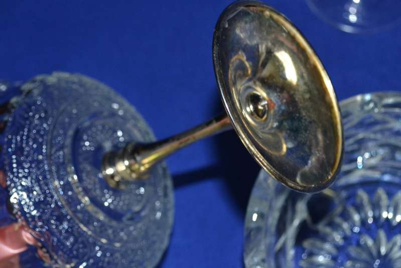 Selection of Assorted Crystal and Cut Glass Items - 4 Pieces