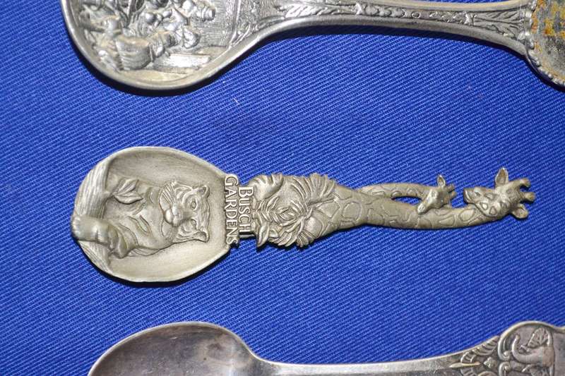 Vintage Collectors Spoons x 3