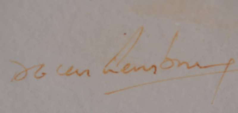 Original Watercolour - Signed by the Artist
