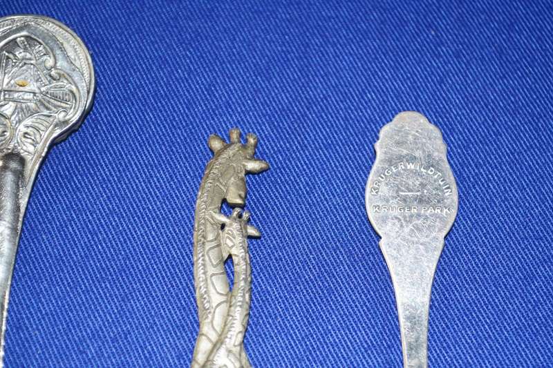 Vintage Collectors Spoons x 3