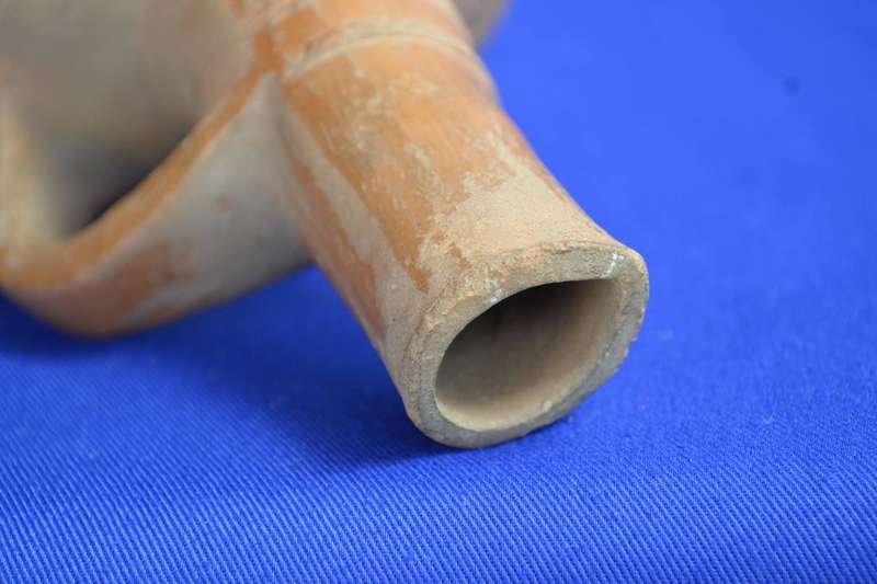 Vintage Jabena Eritrean Clay Coffee Pot and Terracotta Clay Wine Pitcher