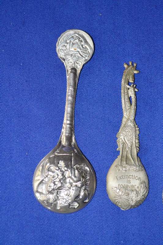 Vintage Collectors Spoons x 3
