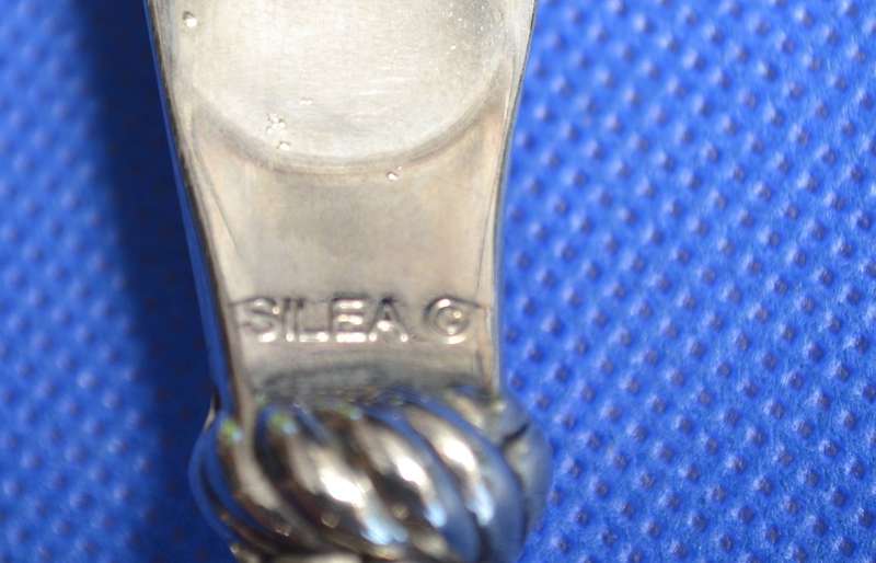 Vintage Silea Silver Plate salad Serving Set, Cake Knife and Lifter & salt and Pepper Shakers