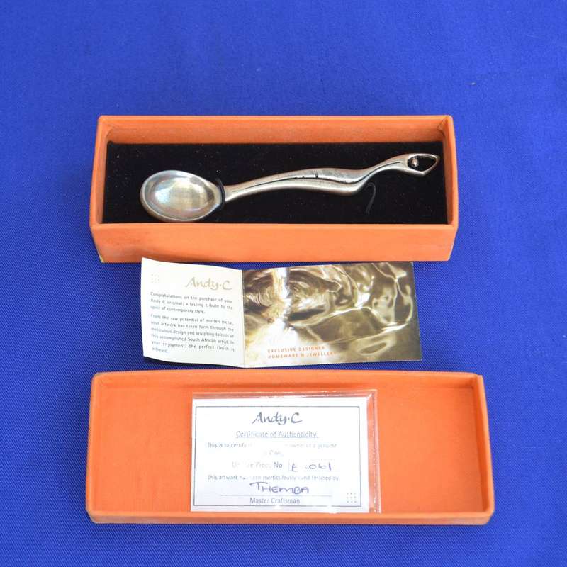 Genuine Andy C Original  Spoon in Original Box  with Certificate of authenticity