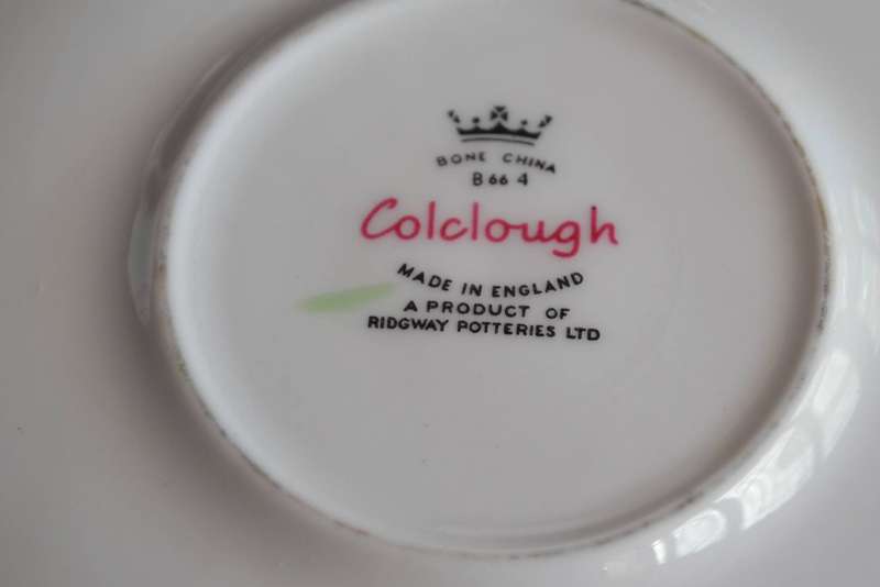 Colclough Bone China Tea Trio - Vintage